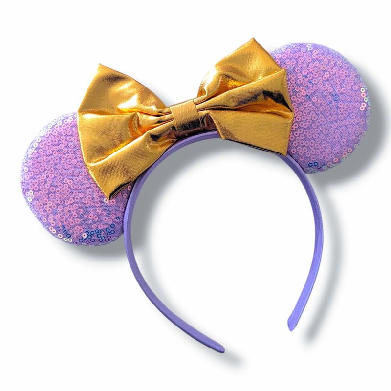 Sequin Bow Headband - Tangled
