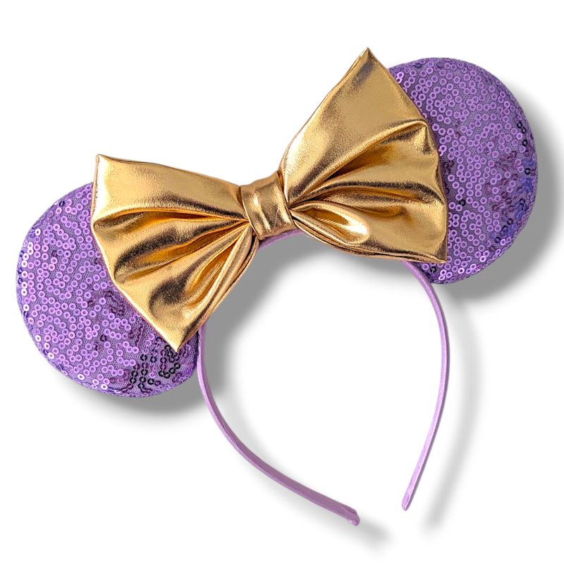 Sequin Bow Headband - Tangled