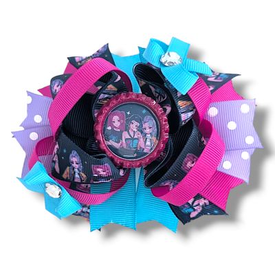 K-POP Hair Clip - Hot Pink