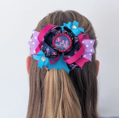 K-POP Hair Clip - Hot Pink