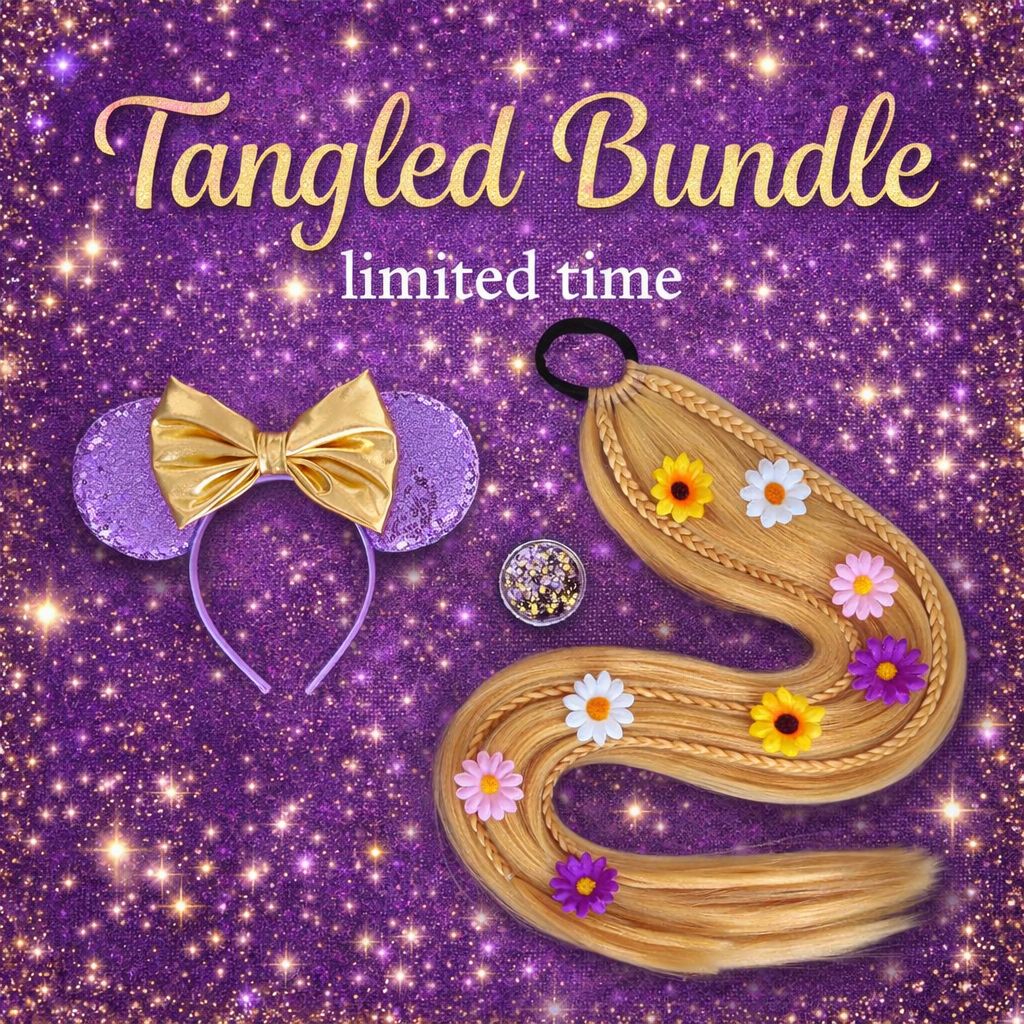 Mermaid Hair Extension - Tangled Bundle