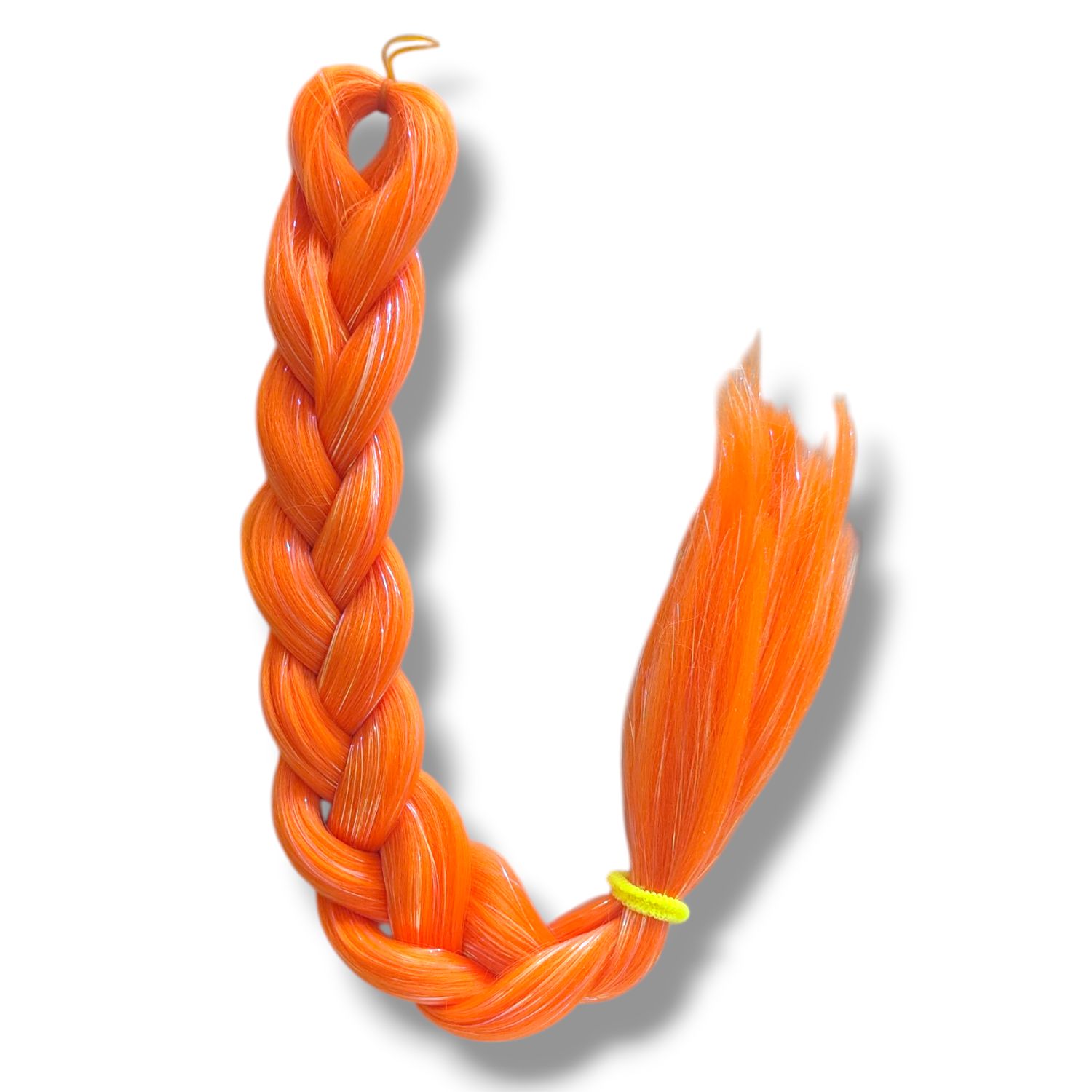 Mermaid Braiding Hair - Orange