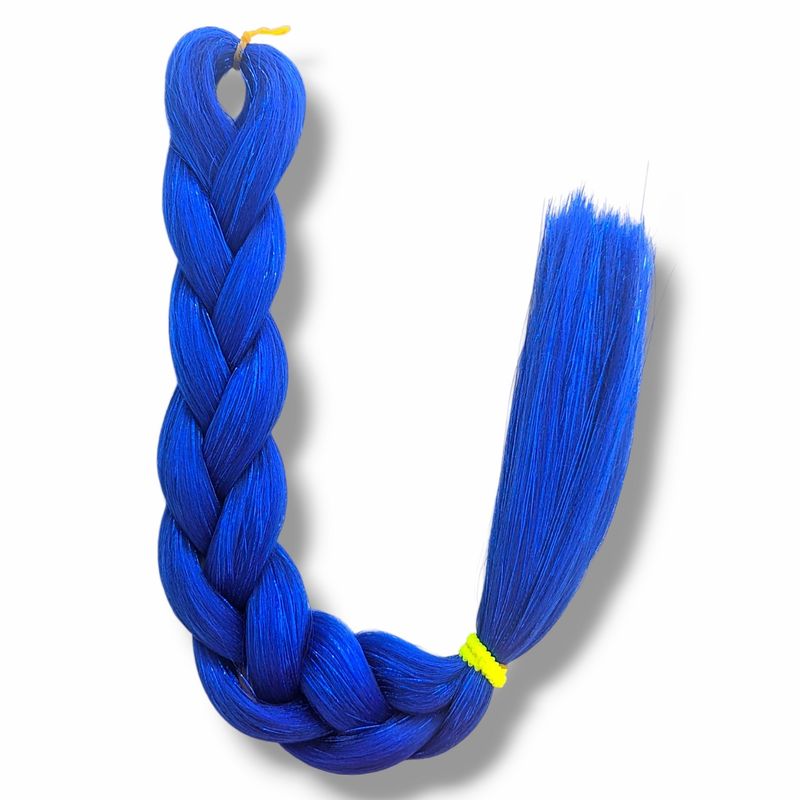 Mermaid Braiding Hair - Deep Blue
