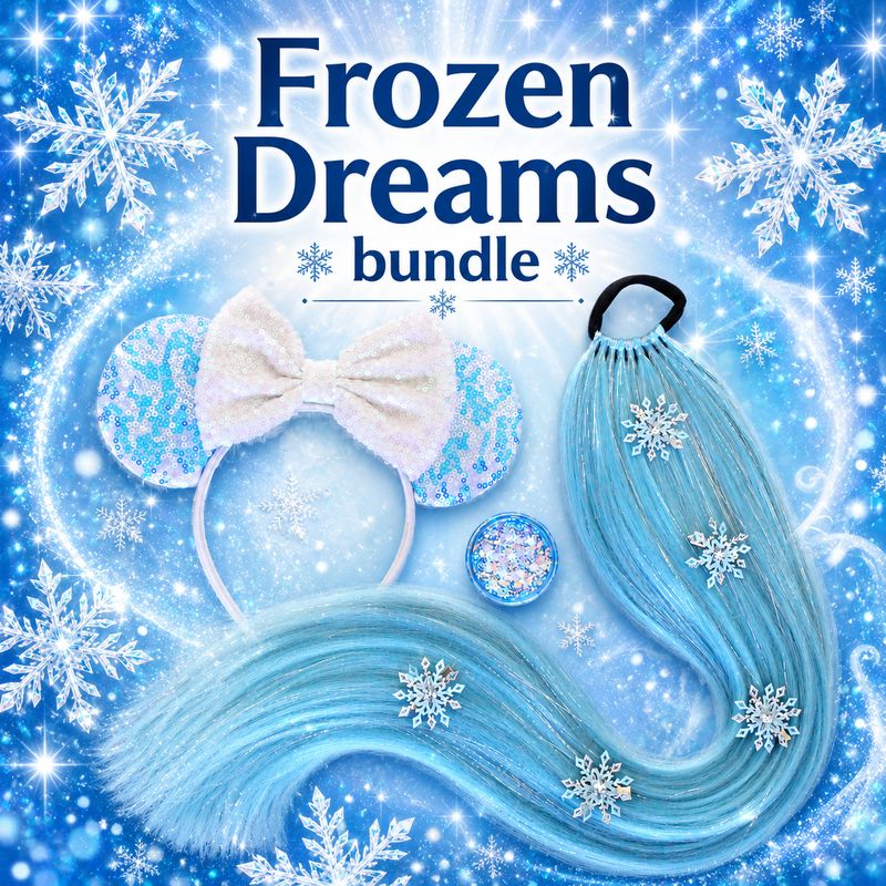 Mermaid Hair Bundle - Frozen Dreams