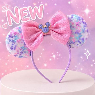 Sequin Bow Headband - Magical Wonderland