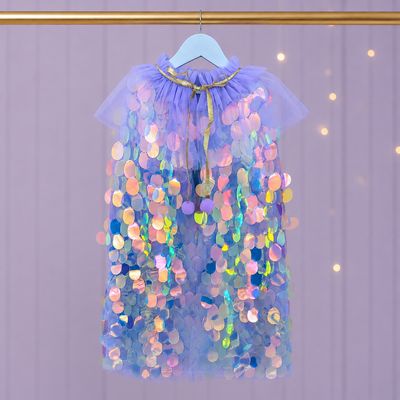 Mermaid Shimmer Cape - Lilac