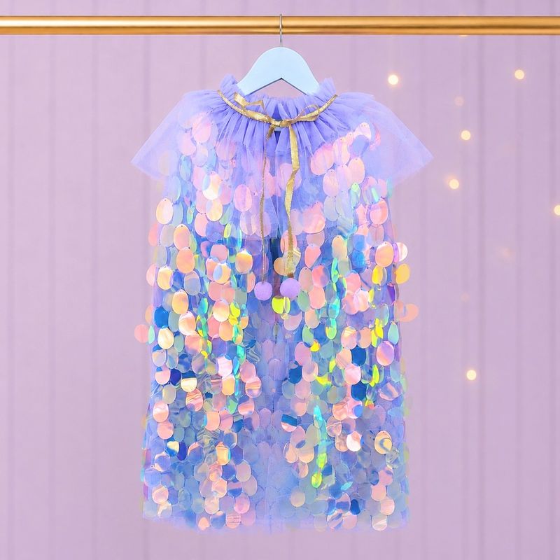 Mermaid Shimmer Cape - Lilac