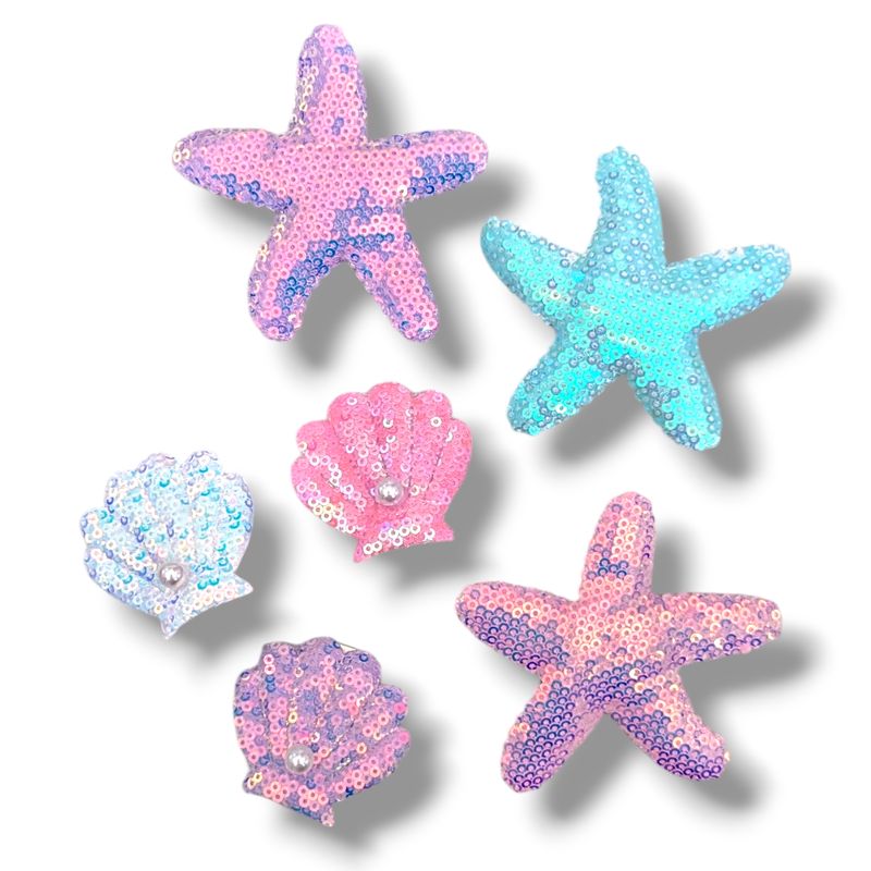 Mermaid Shimmer Clips