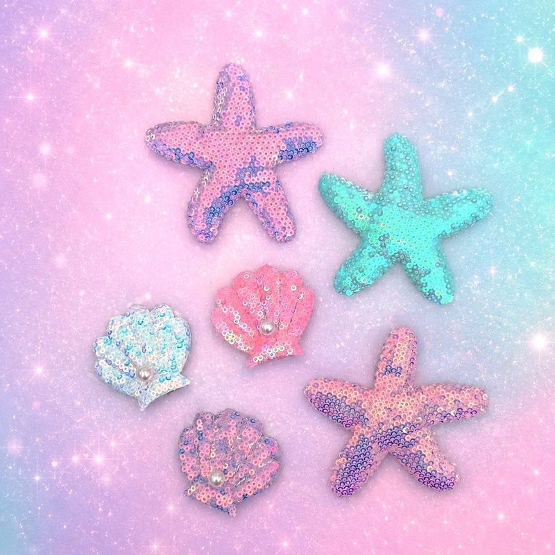 Mermaid Shimmer Clips