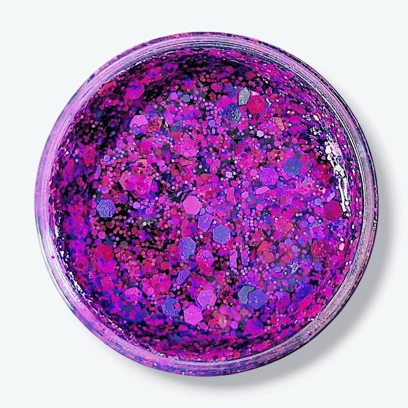 Mermaid Glitter Gel - Midnight Pink