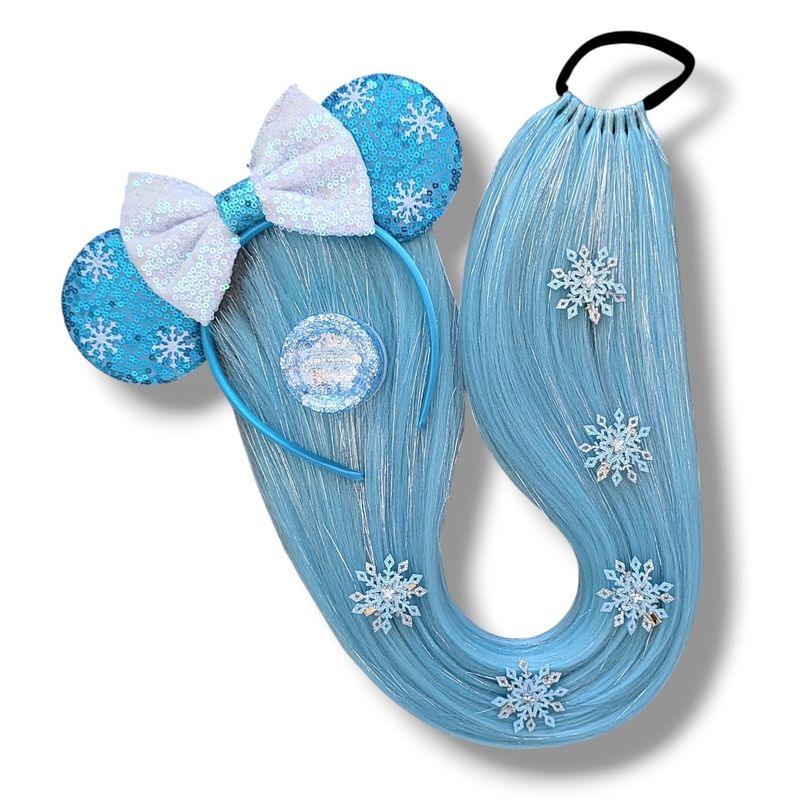Hair Bundle - Frozen Snowflake