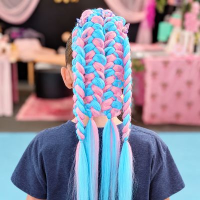 Butterfly Braids - Cotton Candy
