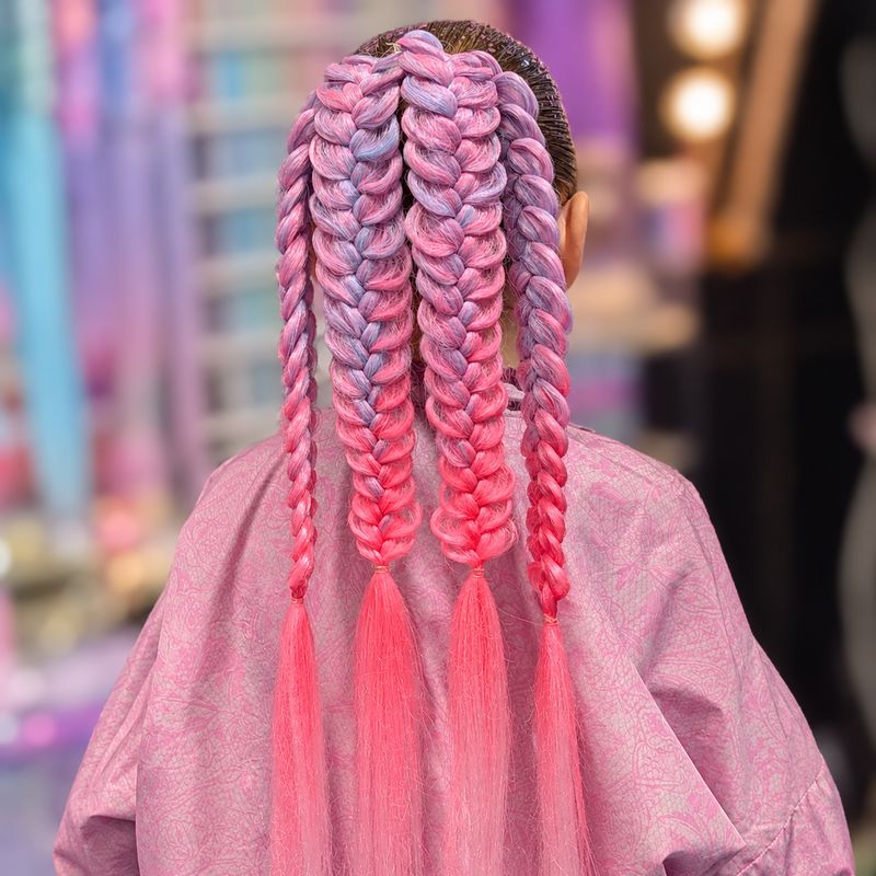 Butterfly Braids - Lilac Blush