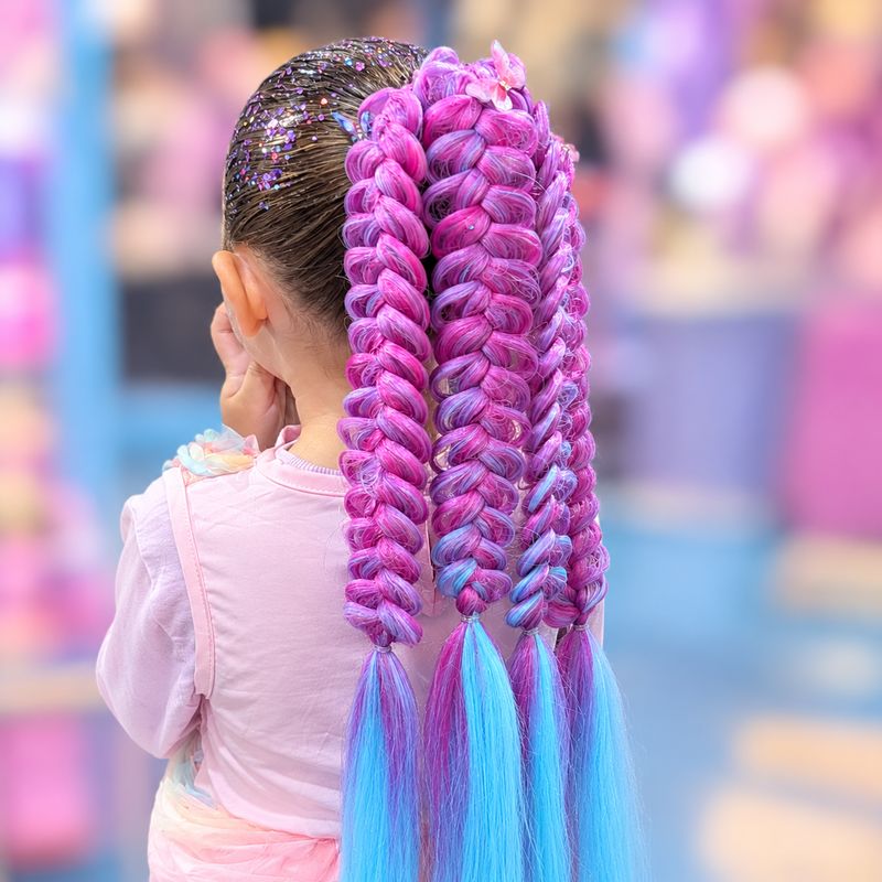 Butterfly Braids - Mystic Violet