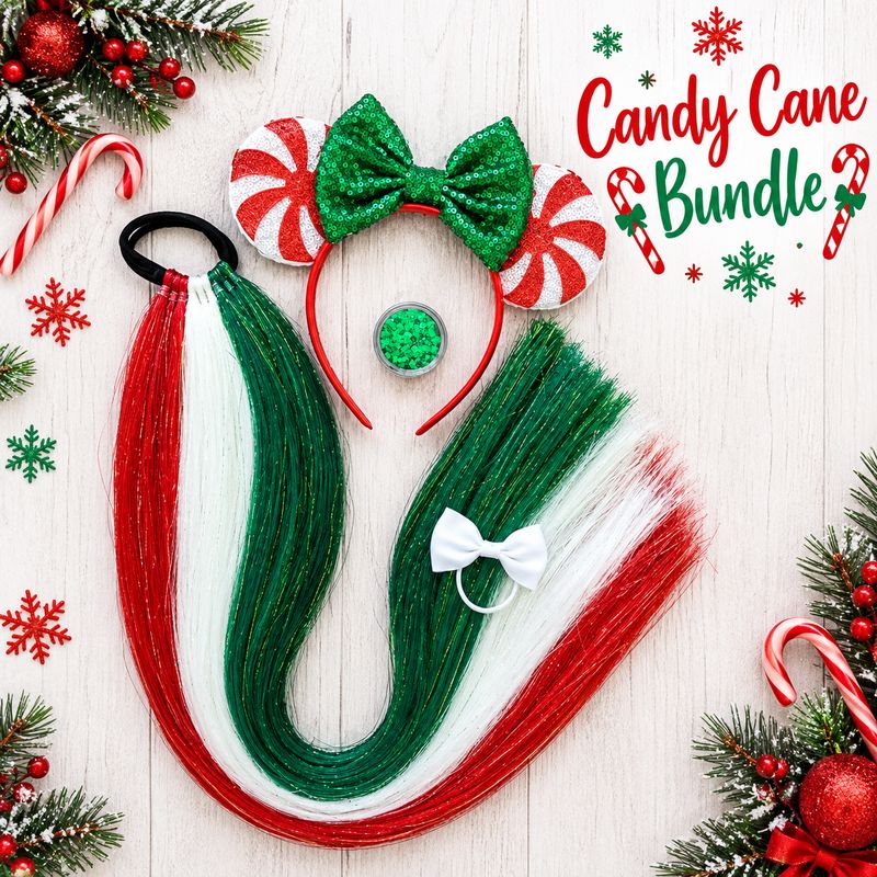 Hair Bundle - Candy cane Bundle Hair Bundle - Candy cane Bundle