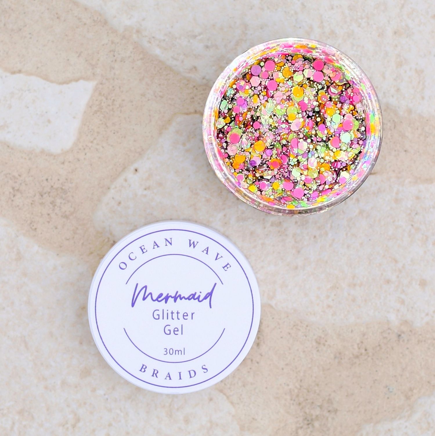 Mermaid Glitter Gel -  Rainbow Crush