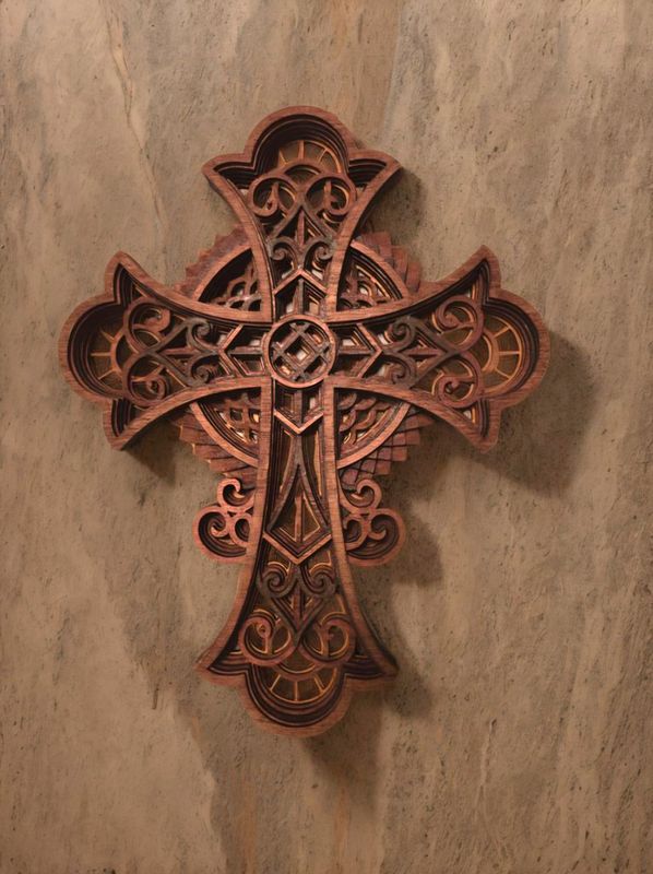 Layered Cross 4