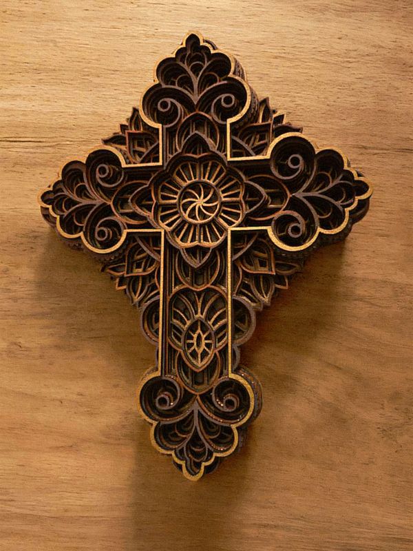 Layered Cross 3