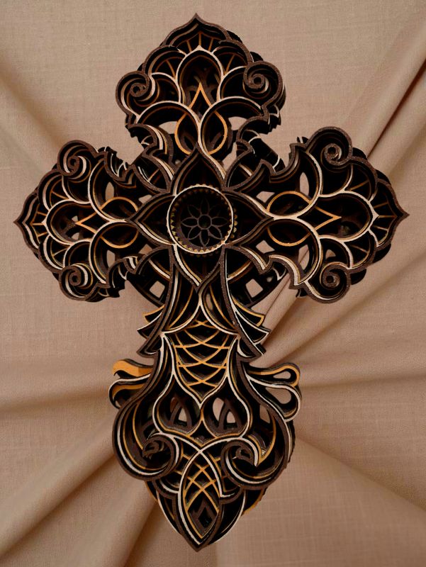 Layered Cross 1