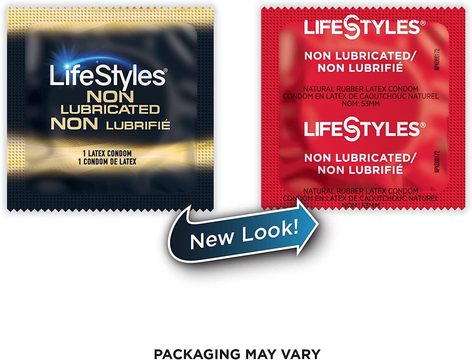 1008 (CASE) CT LifeStyles Non-Lubricated Condoms