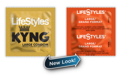 25 CT LifeStyles Large (KYNG) Condoms
