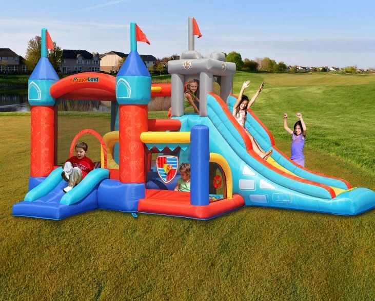 BOUNCE HOUSE CASTLE W/SLIDE