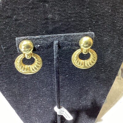 Welcome Earrings - 14k Gold