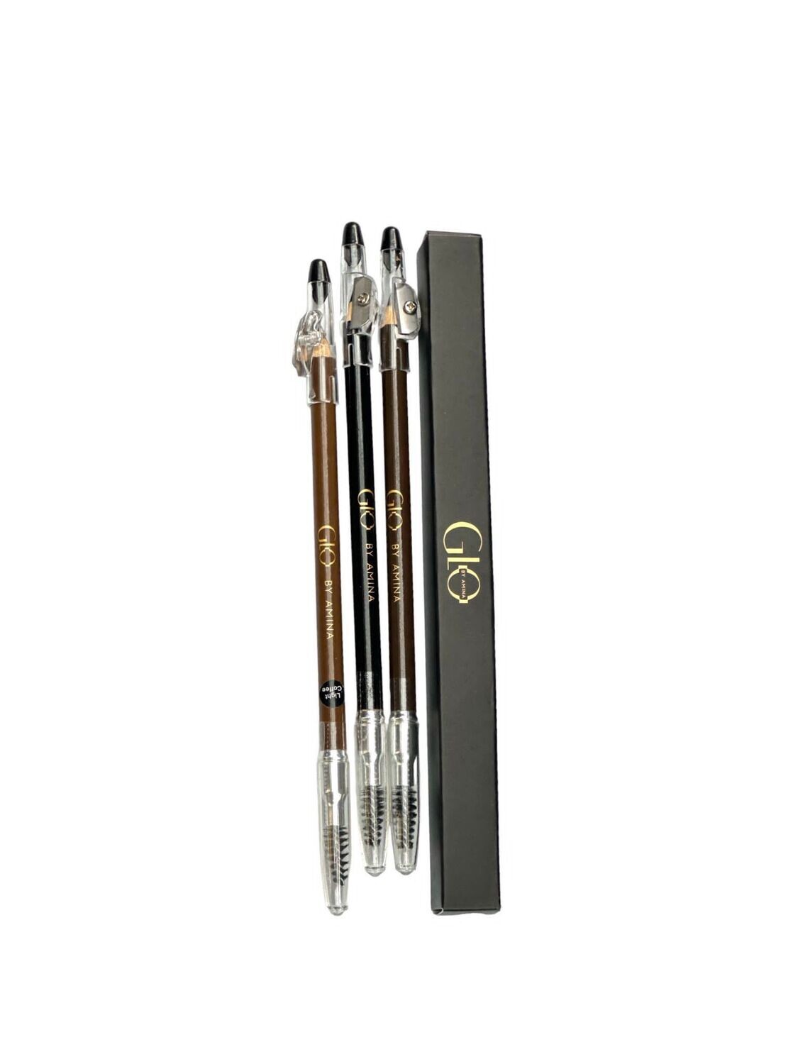 Classic Eyebrow Pencil With Integrated Sharpener - Black