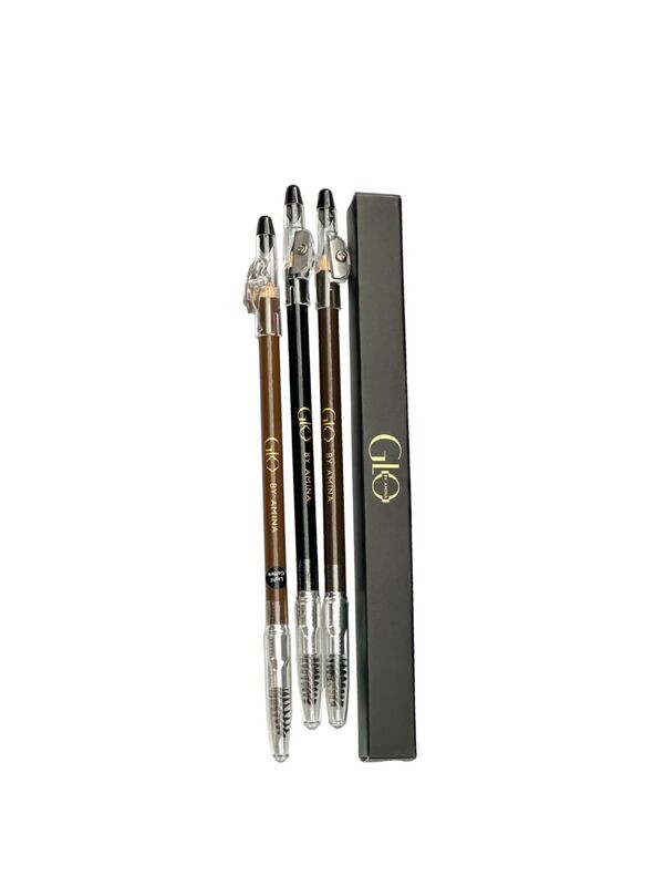 Classic Eyebrow Pencil With Integrated Sharpener - Light Coffee