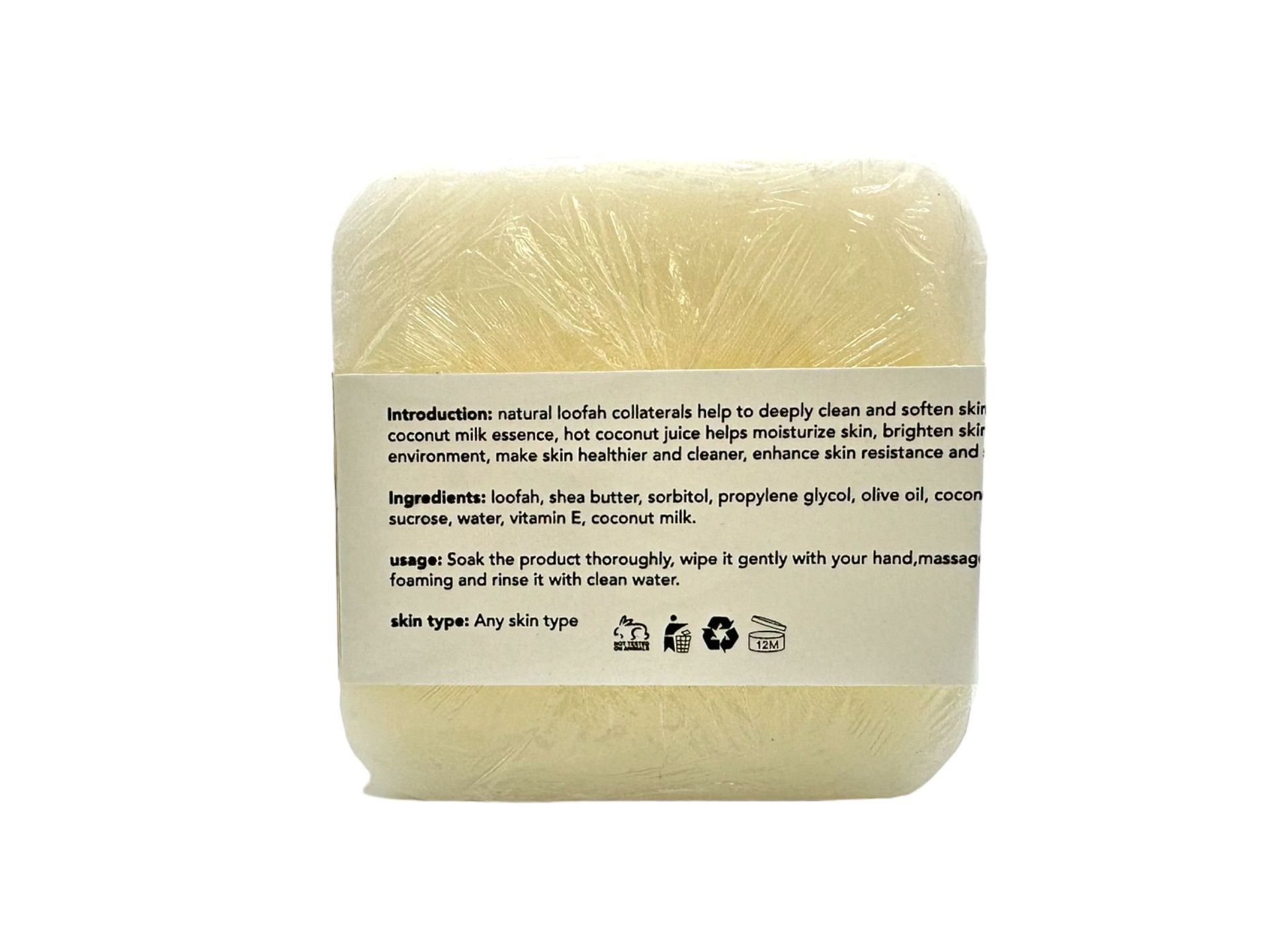 Cononut Loofah Soap