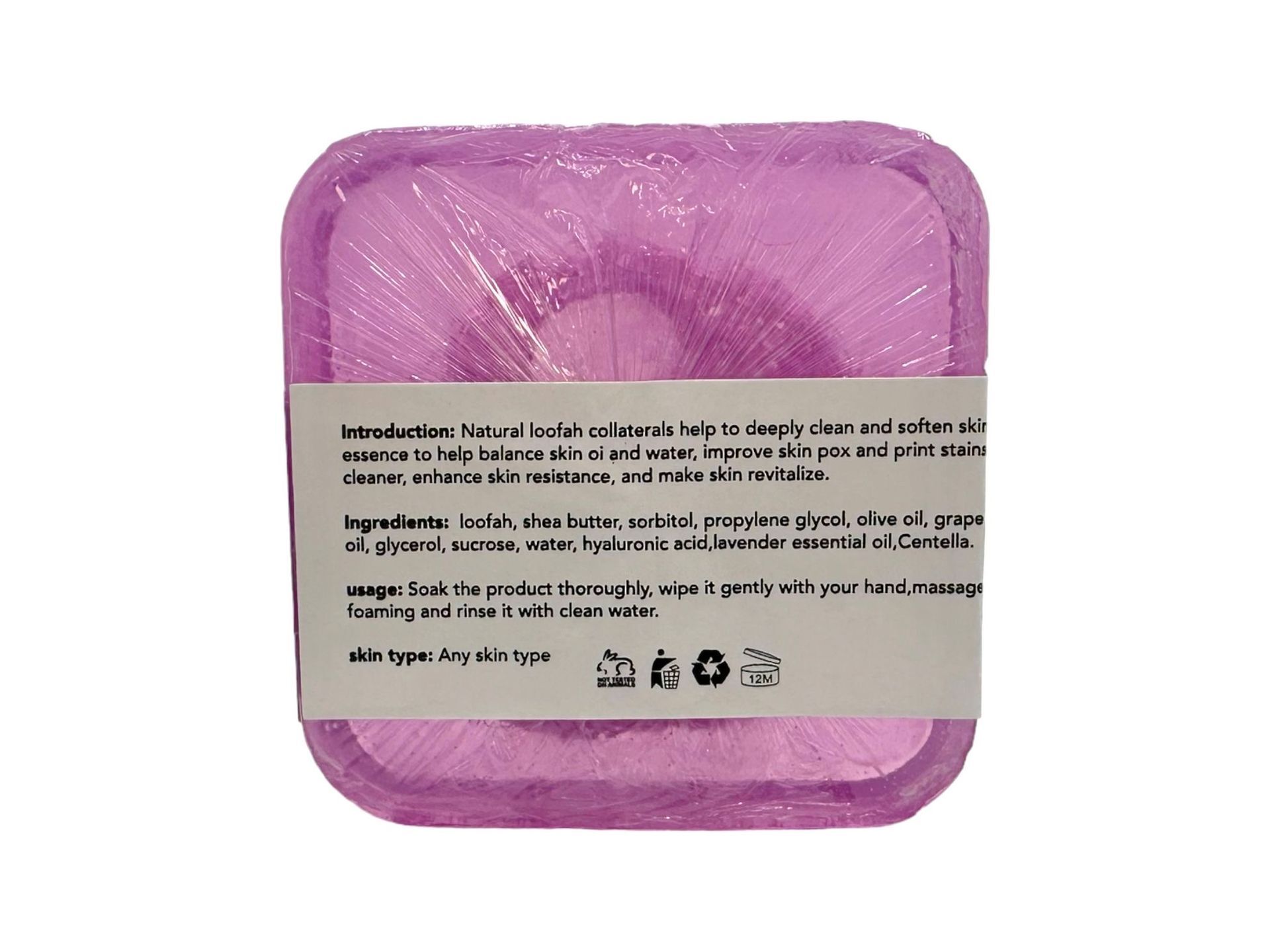 Lavender Loofah Soap