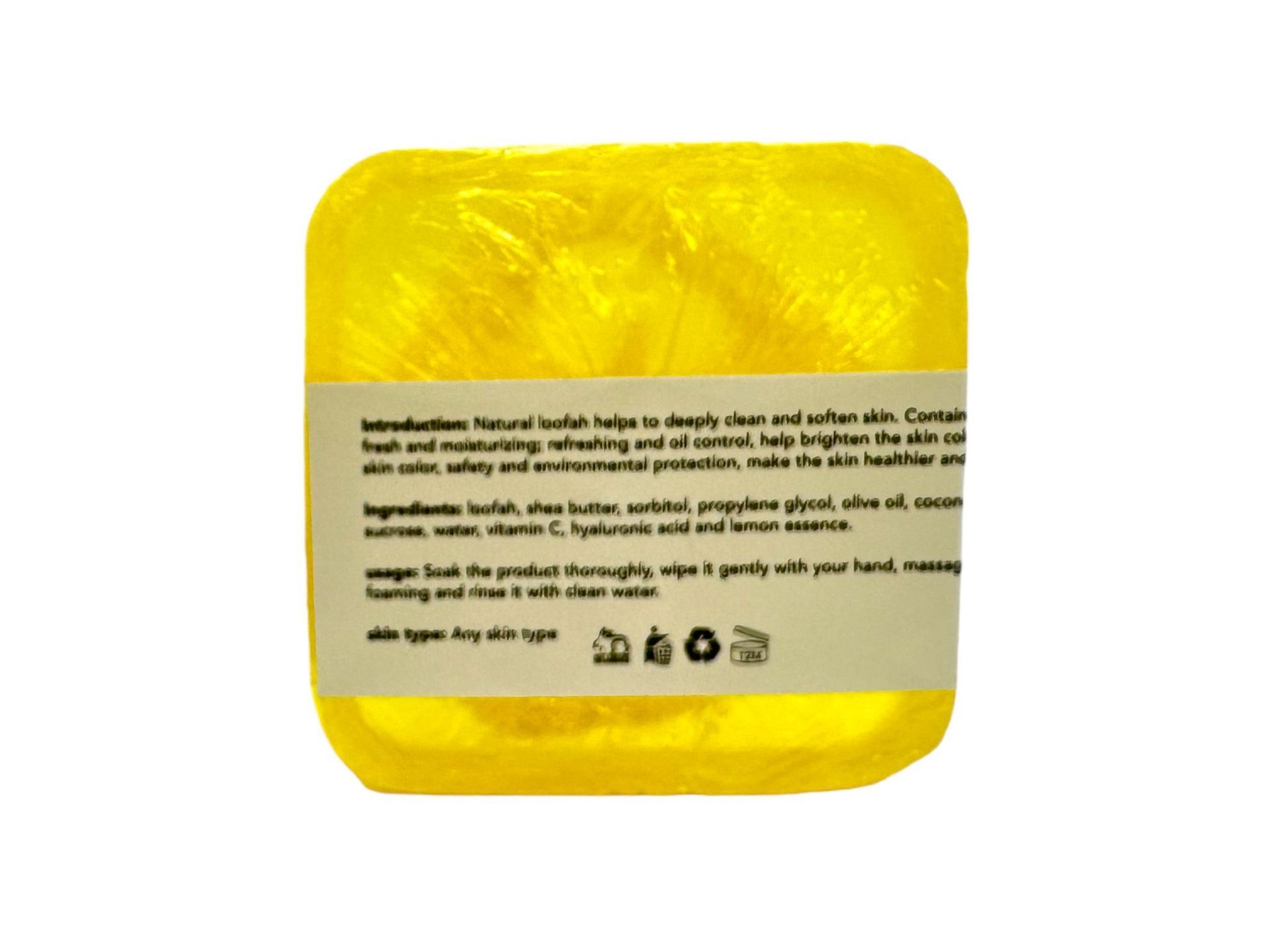 Lemon Loofah Soap