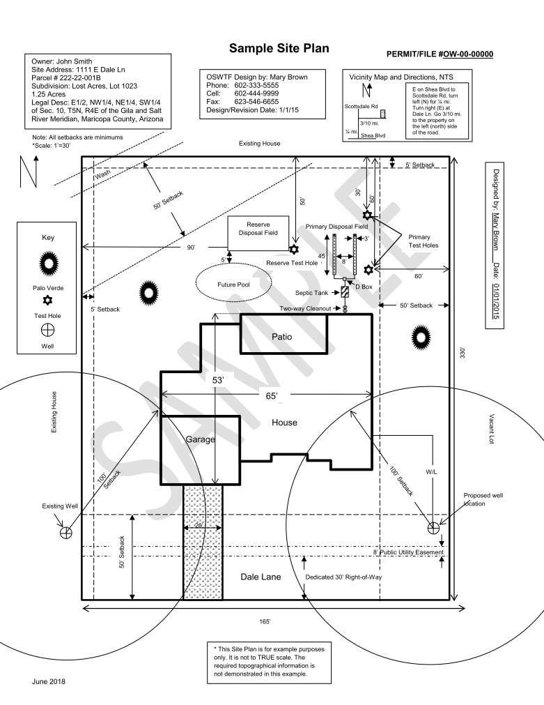 Detailed Design for Maricopa County