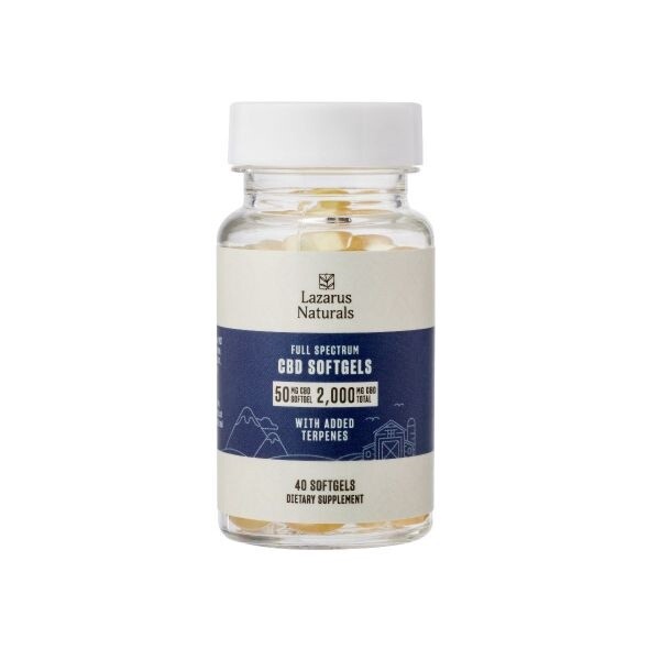 CBD Softgels - 50mg