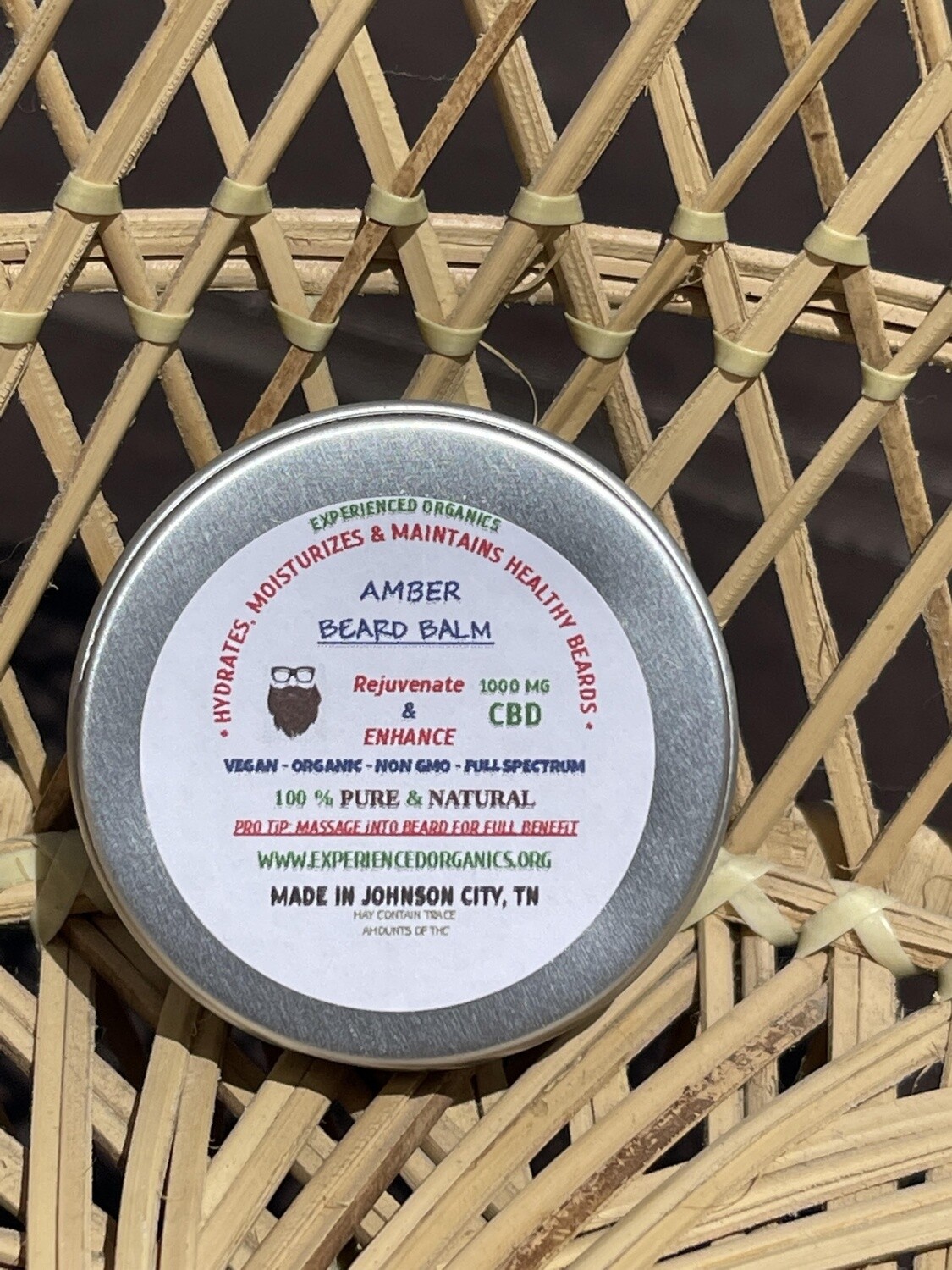 CBD Beard Balm  - Amber