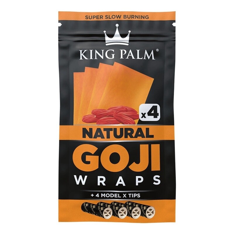 King Palm Goji Wraps &amp; Filter Tips | 4pk