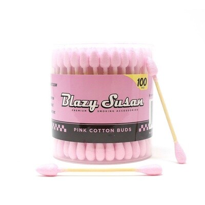 Blazy Pink Cotton Buds | Thick Cotton Swabs
