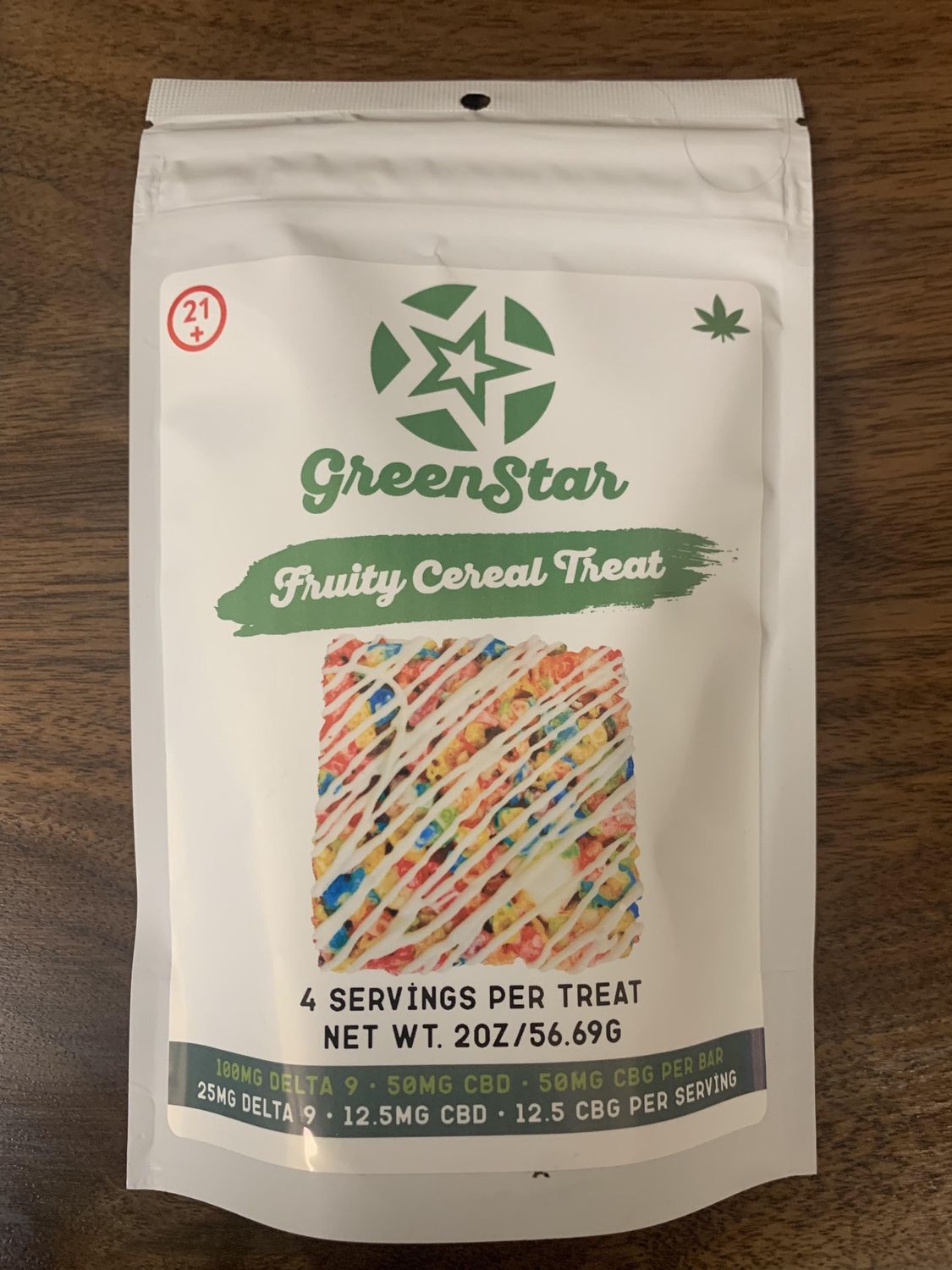 Green Star - Fruity Cereal Treat