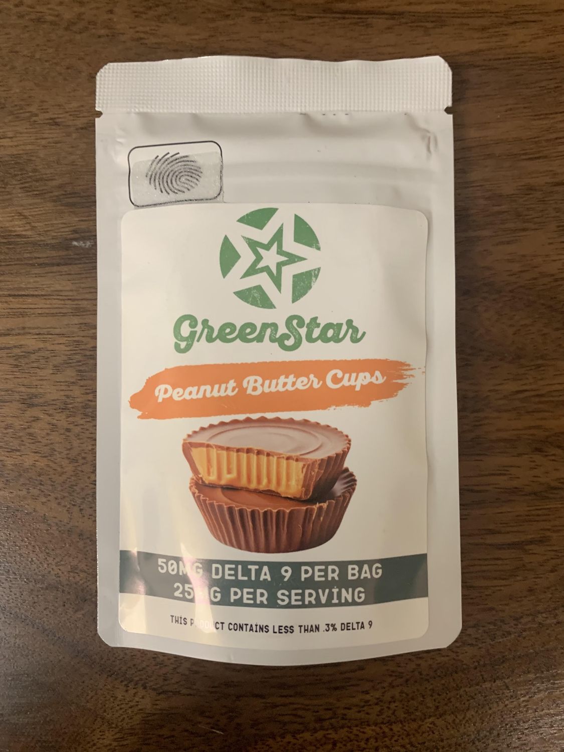 Green Star Peanut Butter Cups