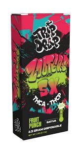 Zooters 2.5G Disposables, flavor: Fruit Punch (S)