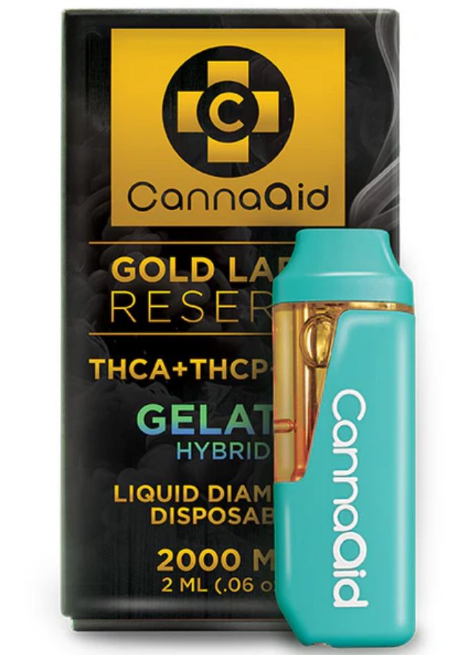Gold Label Reserve 2G Disposable, flavor: Gelato (H)