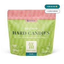 Watermelon Shifters Bliss Hard Candies with Delta-9 THC and Lions Mane Mushrooms, Amount: 3ct