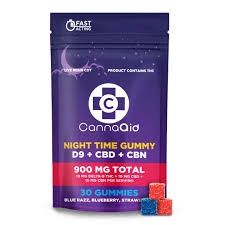 30ct CannaAid Night Time GummiesTHC+CBN+CBD