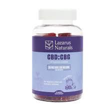 CBD + CBG 50Mg Gummies Mixed Berry, Amount: 40ct