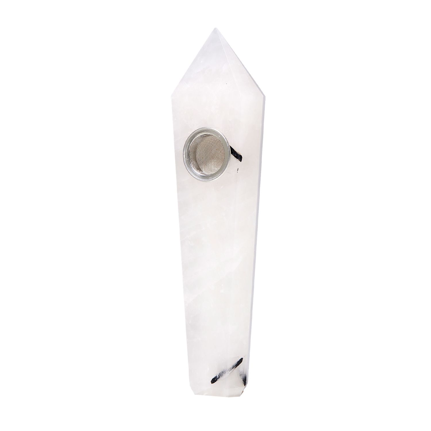 Gemstone Pipes, Type: Tourmalinated Quartz