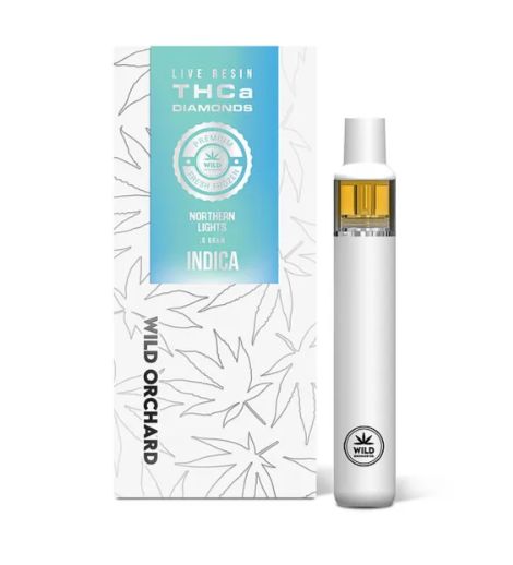 THCa Diamond Live Resin Vape Half Gram, Strain: Northern Lights