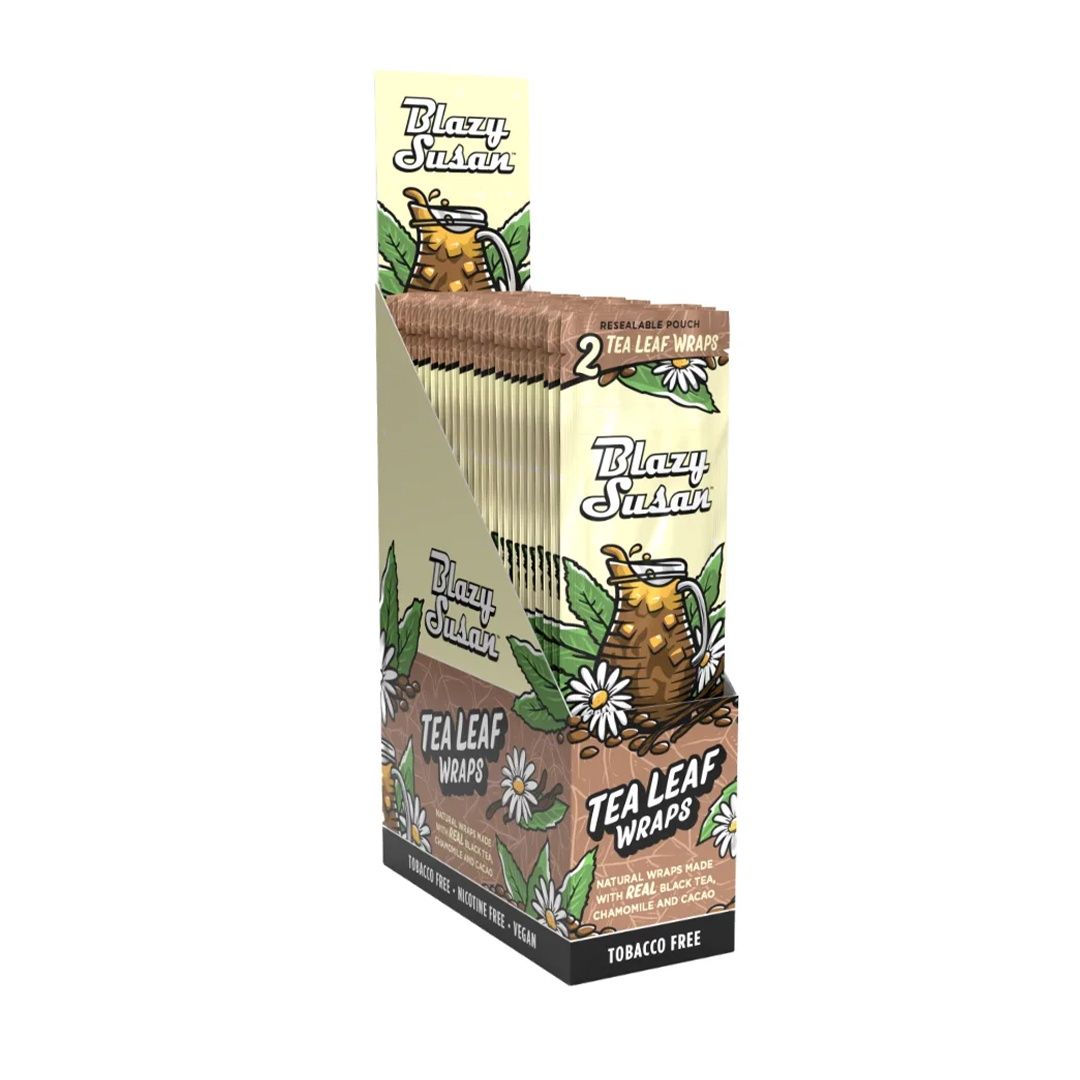 Blazy Susan Tea Leaf Wraps, flavor: Black Tea