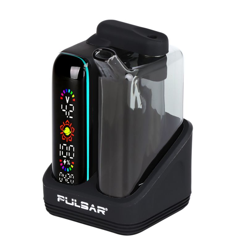Pulsar 510 DL 5.0 Bubbler Dab Kit with Wax Atomizer | Black | 1000mAh