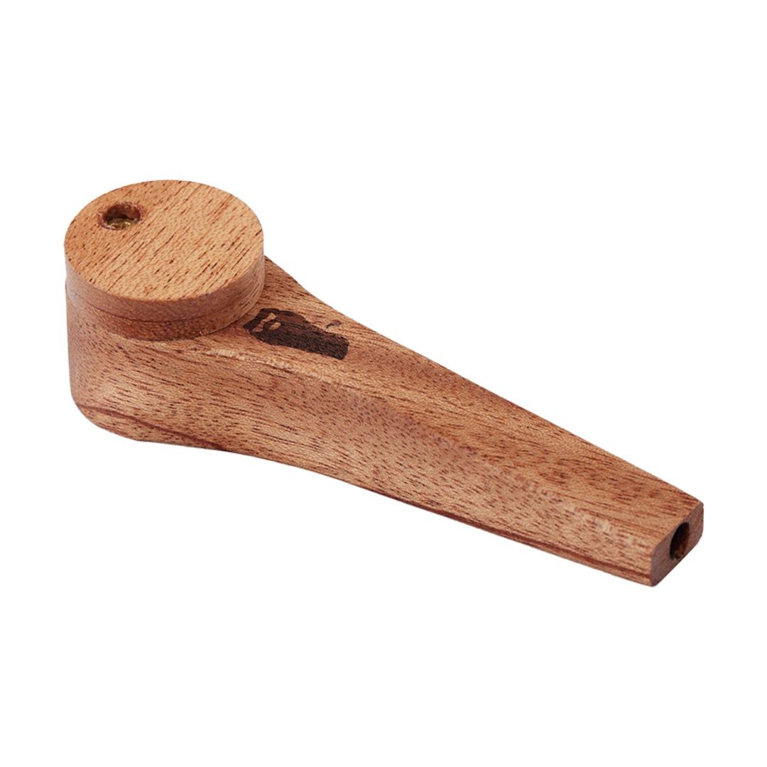 Exotic Pipe w/lid, Type: African Mahogany
