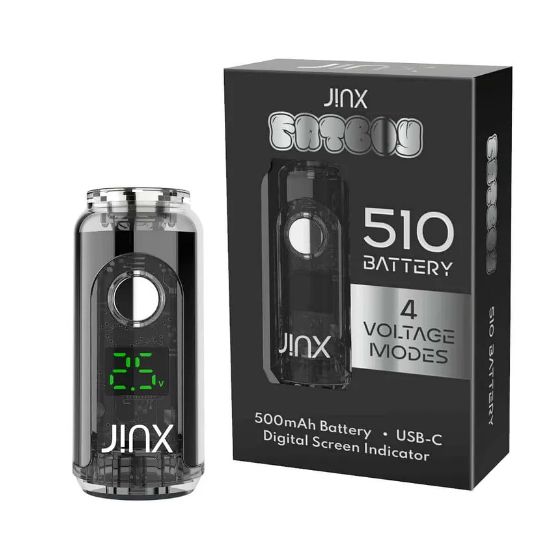 JINX FatBoy 510 Thread Battery, Color: Onyx Black
